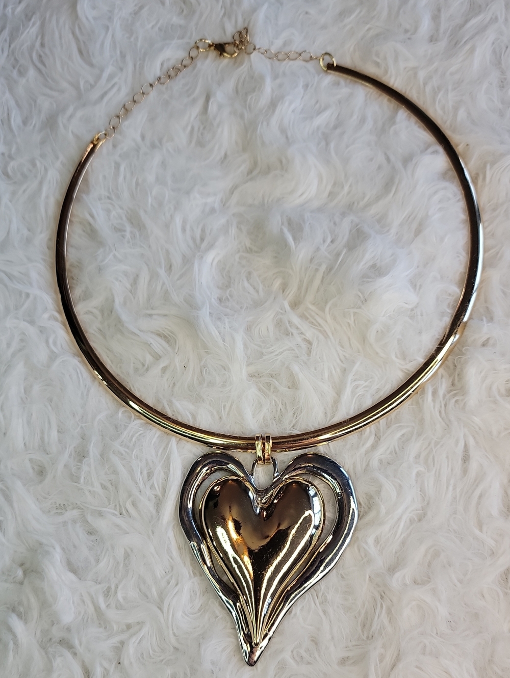 2 Piece Heart Necklace & Bracelet Set - Picture 9 of 11